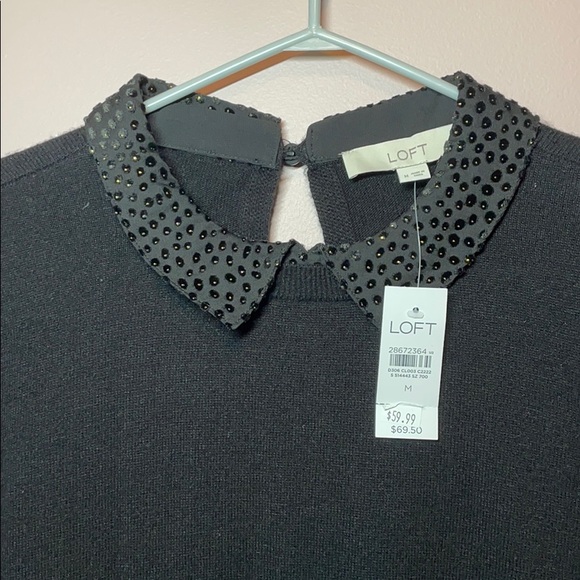 NWT Loft Collared Sweater - Picture 3 of 3